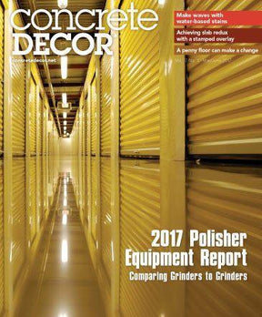 Vol. 17 Issue 4 - May/June 2017 Back Issues Concrete Decor Marketplace 