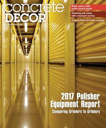 Vol. 17 Issue 4 - May/June 2017 Back Issues Concrete Decor Marketplace 