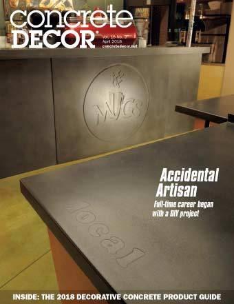 Vol. 18 Issue 3 - April 2018 Back Issues Concrete Decor Marketplace 