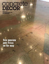 Vol. 18 Issue 8 - November/December 2018 Back Issues Concrete Decor Marketplace 