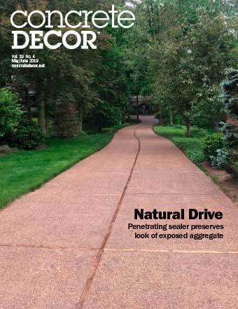 Vol. 19 Issue 4 - May/June 2019 Back Issues Concrete Decor Marketplace 