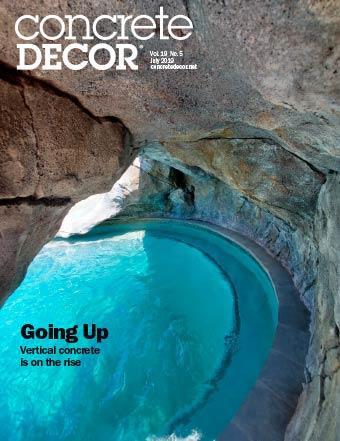 Vol. 19 Issue 5 - July 2019 Back Issues Concrete Decor Marketplace 