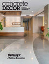Vol. 19 Issue 6 - August/September 2019 Back Issues Concrete Decor Marketplace 