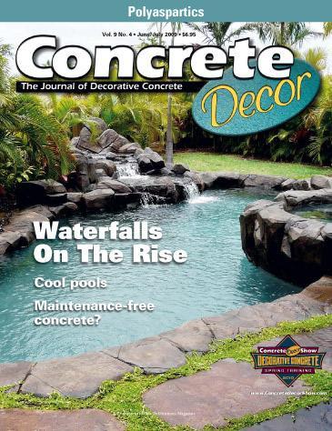 Vol. 9 Issue 4 - June/July 2009 Back Issues Concrete Decor Store 