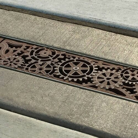 5" x 20" Dynamo Trench Grate Iron Age Designs 