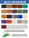 BDC Supply Shimmer Metallic Pigment Packs BDC Equipment & Rental 