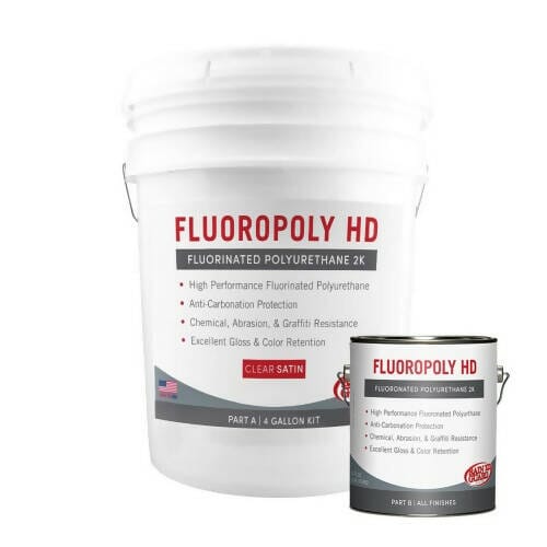 FluoroPoly HD - Clear Rainguard Pro 4 Gallon Kit Satin 