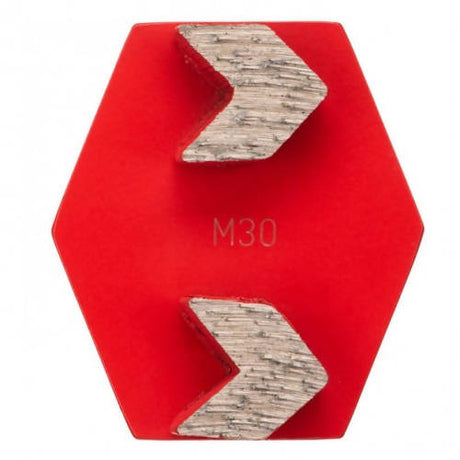 ITS Diamond Tooling - Double Arrow Segments - 30/40 Grit Syntec Diamond Tools 