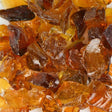 Crystal Amber Landscape Glass American Specialty Glass 1 Pound Small 