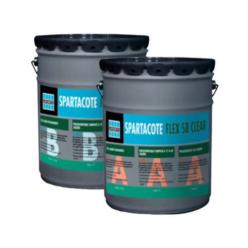 Spartacote Flex SB Fast Curing 2-Part Polyaspartic BDC Equipment & Rental 10 Gallon Kit 