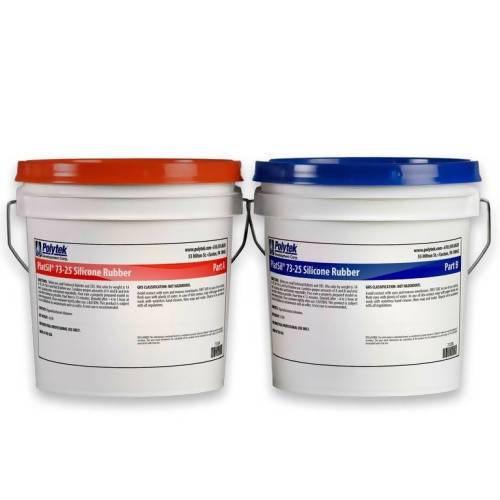 PlatSil® 73-25 Silicone Rubber Polytek Development Corp 16-lb kit 
