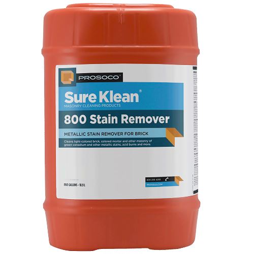 800 Stain Remover for Brick Prosoco 5 Gallon 