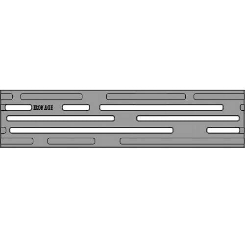 3" x 20" Rain Trench Grate (Heel Proof) Iron Age Designs 