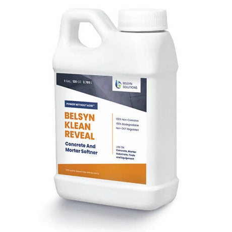 Belsyn Klean Reveal - Concrete Softener Belsyn Solutions 