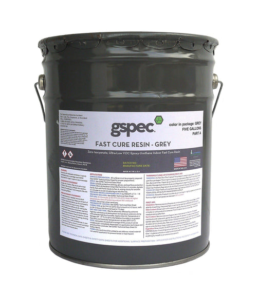GSPEC Fast Cure Resin Concrete Decor Store Gray 