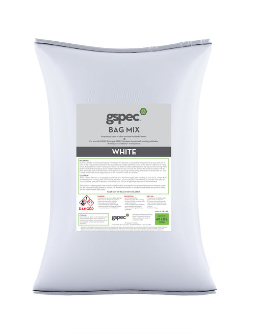GSpec Bag Mix Concrete Decor Store White 