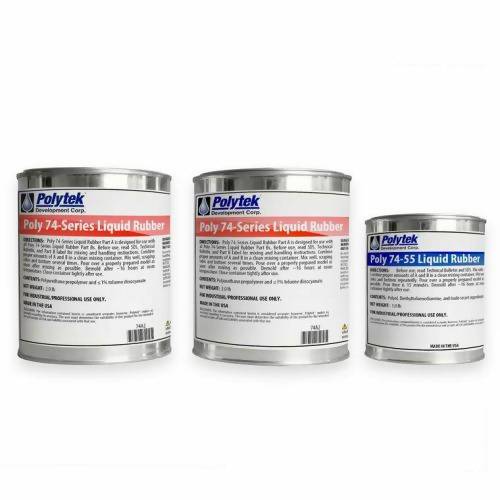 Poly 74-55 Liquid Rubber Polytek Development Corp 5-lb kit 