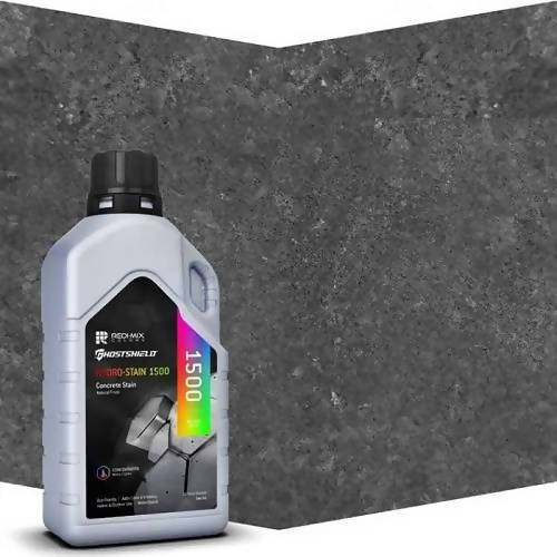 Hydro-Stain 1500 Concrete Stain - 1 Quart Redi-Mix Colors Seal Grey 