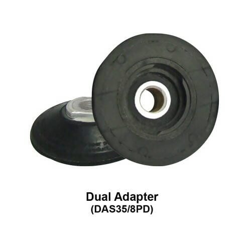 3" Dual Adapter - 5/8" - 11 Alpha Professional Tools 