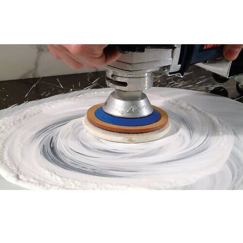 Felt Wheel For Use with Polishing Powders Alpha Professional Tools 