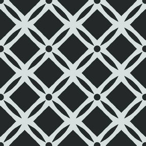 Quilt Tile Pattern - Adhesive-Backed Stencil supplies FloorMaps Inc. Positive 