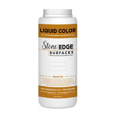 Liquid Color Pigments - 32 oz Stone Edge Surfaces Choose Color 