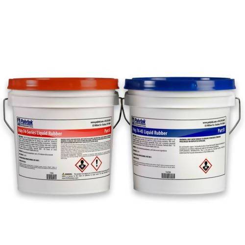 Poly 74-45 Liquid Rubber Polytek Development Corp 16-lb kit 