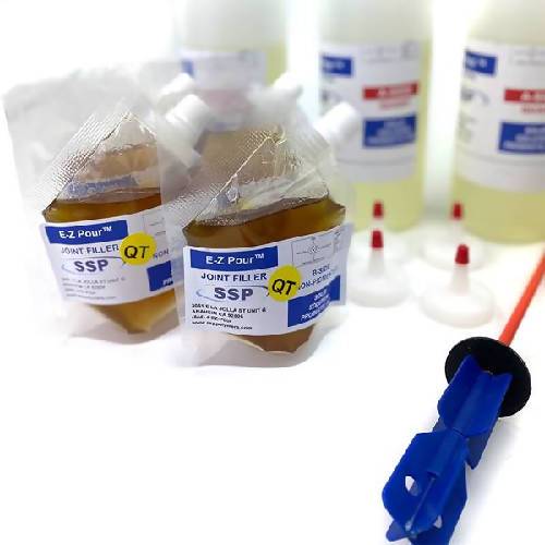 E-Z Pour Joint & Crack Sealant Solid Solution Products 