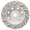 7" Spiral Cup Wheels - Silver Series Syntec Diamond Tools 