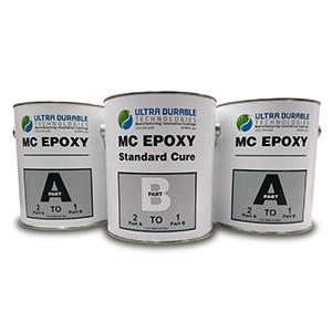 MC Epoxy (Standard and Fast Cure) Ultra Durable Technologies 3 Gallon Kit Standard Cure 