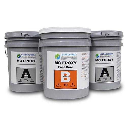 MC Epoxy (Standard and Fast Cure) Ultra Durable Technologies 15 Gallon Kit Fast Cure 