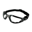 Ideal Safety Goggles with EVA Foam and Black Strap (Pack of 6) Global Vision Eyewear Corp. Clear 