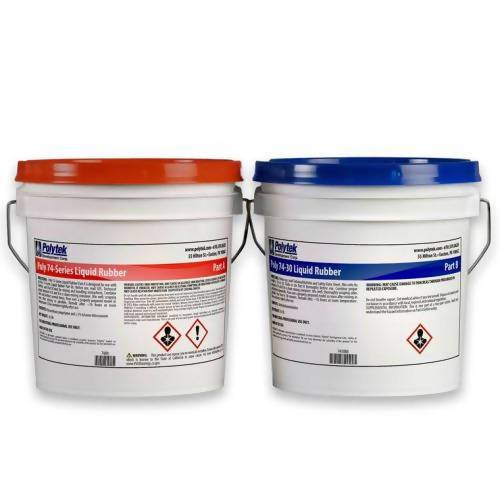 Poly 74-30 Liquid Rubber Polytek Development Corp 16-lb kit 