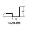 Square Edge - Countertop Edge Form Concrete Countertop Solutions 