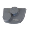 X-Series - Quick Change - Trapezoid Double Button Tooling for Concrete Concrete Polishing HQ 6 Gray/Medium 