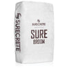 SureBroom Concrete Broom Overlay 50lb. BDC Equipment & Rental Gray 