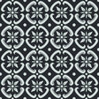 Talavera Floral Tile Pattern - Adhesive-Backed Stencil supplies FloorMaps Inc. Negative 