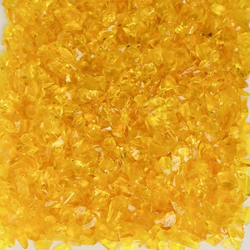 Flat Yellow Terrazzo Glass American Specialty Glass 50 Pound ($5.84/ lb) #0 