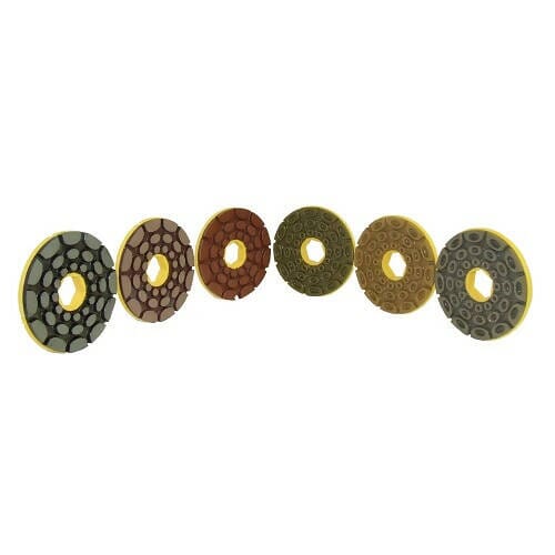 Twincur GEM - Polishing Wheel for Straight and Beveled Edge of All Stones Alpha Professional Tools 