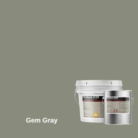 Perdure High-build Epoxy Coating Kit - 250 Square Foot Duraamen Engineered Products Inc Perdure U45 - Polyurethane Matte Gem Gray 