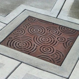 24" x 24" Oblio Catch Basin (Heel Proof) Iron Age Designs 