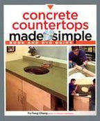 Concrete Countertops Made Simple by Fu-Tung Cheng (DVD & Book) Media Concrete Decor RoadShow 