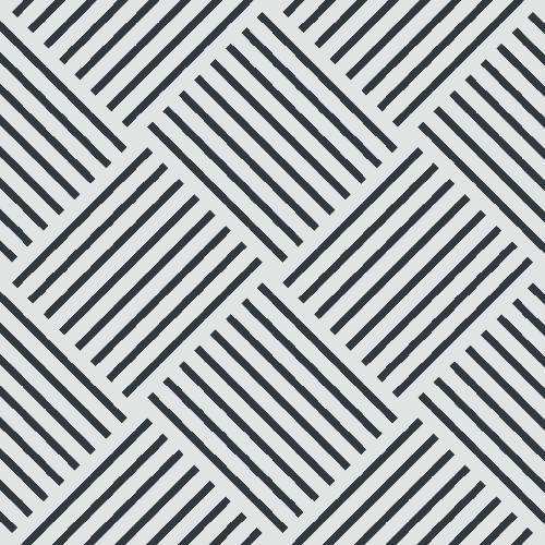Basket Weave Line Pattern - Adhesive-Backed Stencil supplies FloorMaps Inc. Positive 