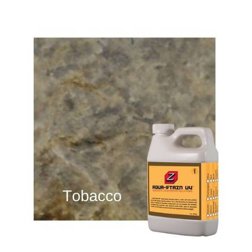 Z Aqua-Stain UV Concrete Countertop Solutions Tobacco 1 Quart 