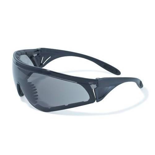 Rattlesnake Safety Glasses (Pack of 6) Global Vision Eyewear Corp. Smoke with Anti-Fog Coating 