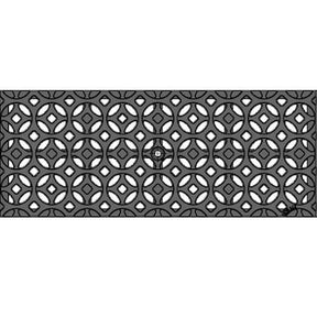 8" x 20" Interlaken Trench Grate Iron Age Designs 