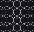 Hexagonal Honeycomb Pattern - Adhesive Backed Stencil supplies FloorMaps Inc. Negative 