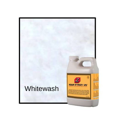 Z Aqua-Stain UV Concrete Countertop Solutions Whitewash 1 Quart 