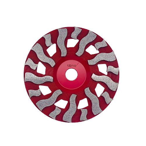 7" 18 Segment Premium Spiral Bi-Turbo Cup Wheel U.S. Saws 