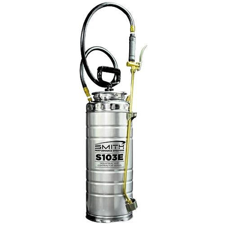 Smith Performance Sprayer - S103E, 3.5 Gallon Capacity, Stainless Steel Concrete Decor Store 